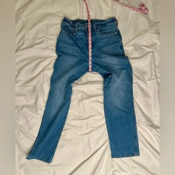 J.Crew High-Rise Classic Vintage Straight-Leg Jeans Size 28 Medium Wash G7007 - Picture 9 of 11